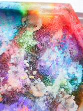Load image into Gallery viewer, Hexagon 01 - Psychedelic Infinity Trinket Dish