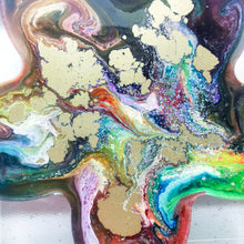 Load image into Gallery viewer, Flower 02 - Psychedelic Infinity Trinket Dish