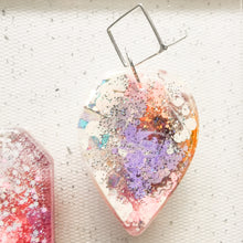 Load image into Gallery viewer, Asymmetrical Diamond Stud Shapey - Psychedelic Infinity Earrings