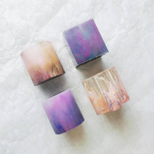 Load image into Gallery viewer, Square Plant Potty Decorative - Psychedelic Infinity Homewares