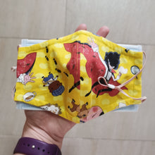 Load image into Gallery viewer, (Preorder) Fabric Face Mask / Headband 1.0 - Rollerskates