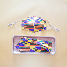 Load image into Gallery viewer, (Set 5.0) Matchy Face Mask + Headband - Tribal Print
