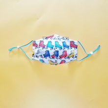 Load image into Gallery viewer, (Preorder) Fabric Face Mask / Headband 1.0 - Rollerskates