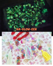 Load image into Gallery viewer, Ha-GLOW-een Hoop Asymmetrical Shapes