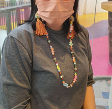 Load image into Gallery viewer, 4 in 1 Seashell with Tassel Mask Chain