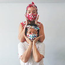 Load image into Gallery viewer, (Preorder) Fabric Face Mask / Headband 2.0 - Chilli