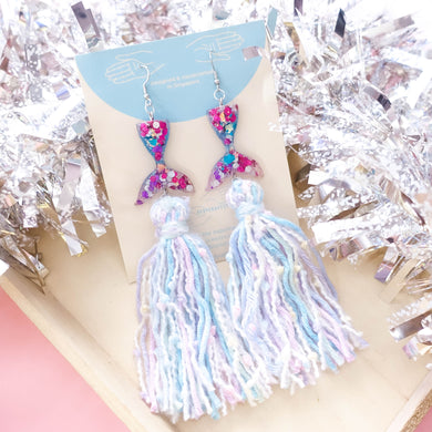 Dreams do come true Mermaid textured Tassels all the way