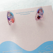 Load image into Gallery viewer, Dreams you wish 2.0 Irregular crystal stud