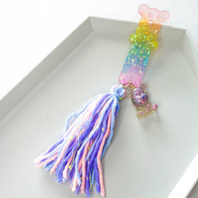 Load image into Gallery viewer, Dreams you wish 2.0 Bearby bookmark with textured tassels