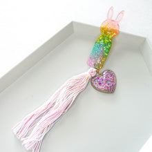 Load image into Gallery viewer, Dreams you wish 2.0 Bunny bookmark with tassels