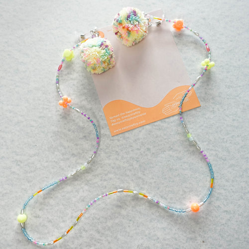 Dreams you wish 2.0 - 4 in 1 mask chain with sunrise pomz