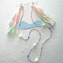Load image into Gallery viewer, Dreams you wish 2.0 - 4 in 1 mask chain with paddle pop tassels