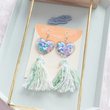 Load image into Gallery viewer, Mix &amp; Match Big sequins Hearty Tassels