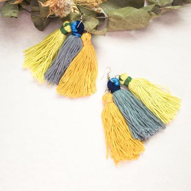 Triple Tassels Dangle