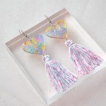 Load image into Gallery viewer, Pride Rainbow Hearty Mini Tassels