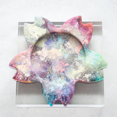 Flower 02 - Psychedelic Infinity Trinket Dish