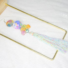 Load image into Gallery viewer, Pride Rainbow Single Side Cloud9 all the way Pomz and Tassels