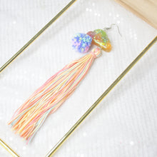 Load image into Gallery viewer, Pride Rainbow Single Side Cloud9 raindrop Pomz and Tassels 2.0