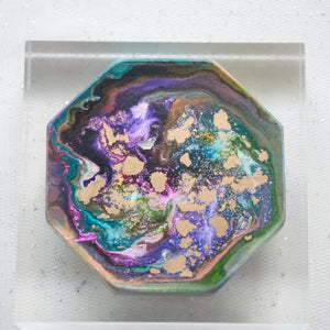 Octagon 01 (S) - Psychedelic Infinity Trinket Dish