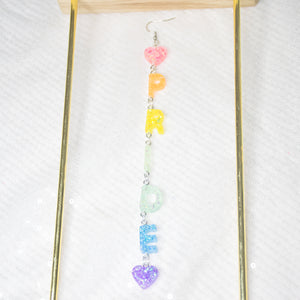 Pride Rainbow Single Side "PRIDE" Chain