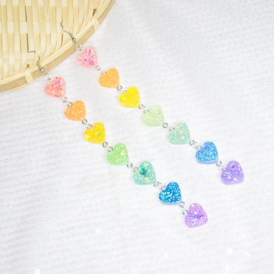 Pride Rainbow Heart chains