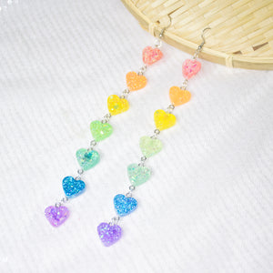 Pride Rainbow Heart chains