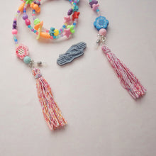 Load image into Gallery viewer, 4 in 1 Vivid Colours with Tassels Mask Chain