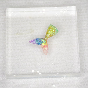 Pride Rainbow Mermaid Tail brooch