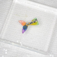 Load image into Gallery viewer, Pride Rainbow Mermaid Tail brooch