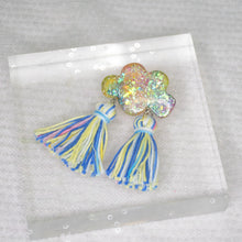 Load image into Gallery viewer, Pride Rainbow Cloud9 Tassels brooch