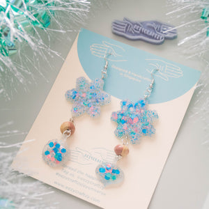 Jolly Snowflake and ornaments