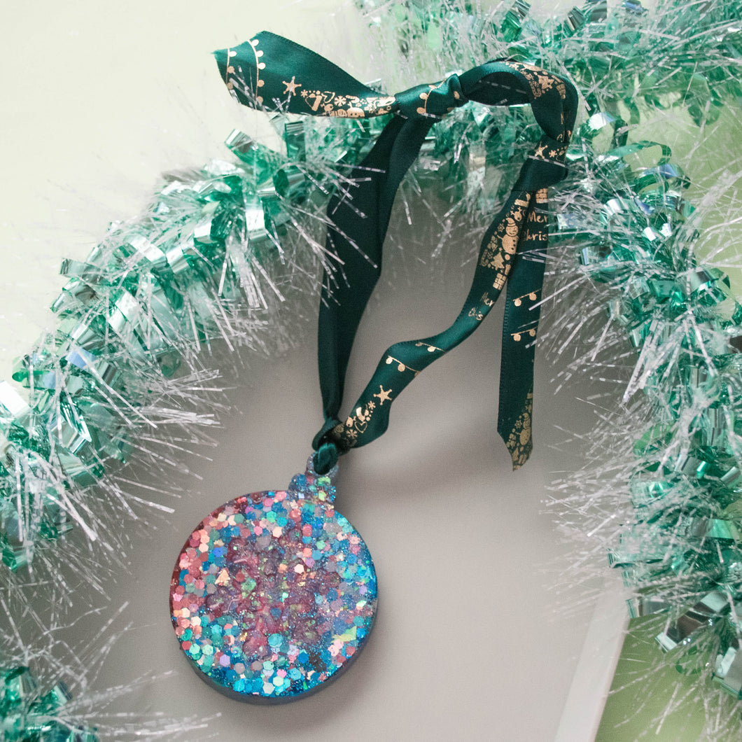 Jolly Snowflake Bauble Ornament/ Decorative
